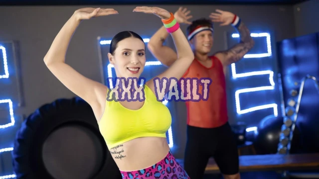 Fitness Rooms Dance coach works a big hard muscle Side Fuck Sports Bra Small Ass Pussy Fingering European Pussy Licking Deep-throat Leg Warmers